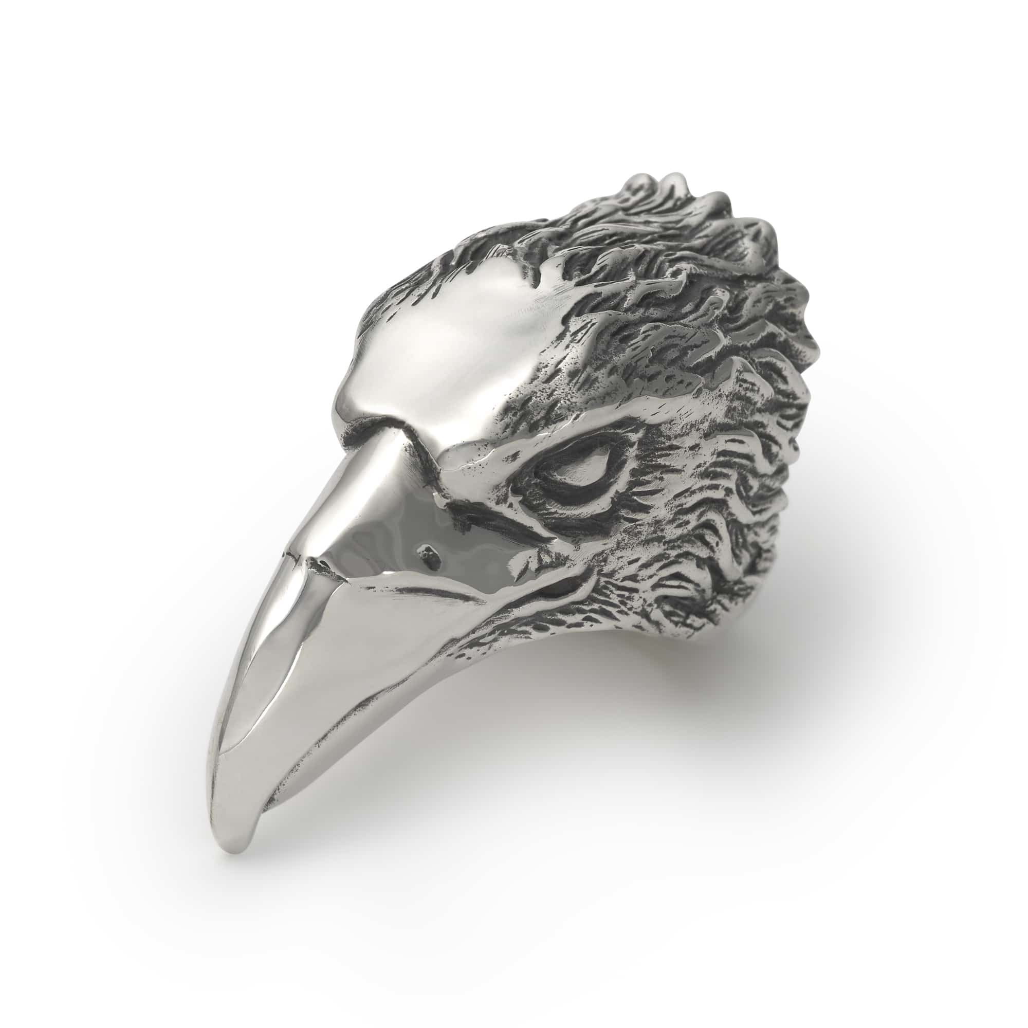 Large Eagle Head Ring - The Great Frog